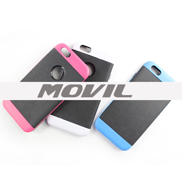 NP-2509 Montado TPU PC funda para  iPhone 6-14